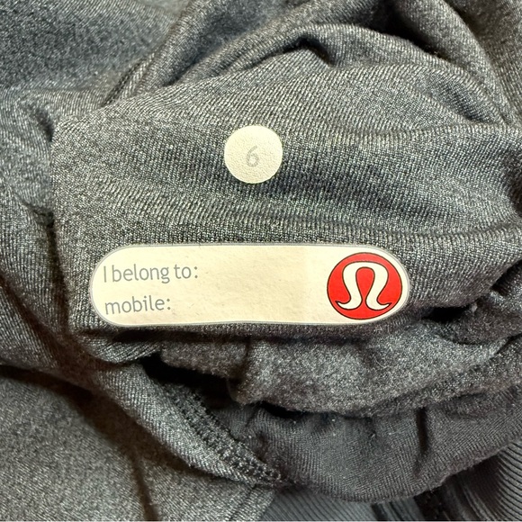 Lululemon Manifesto Gather Long Sleeve Hoodie Size 6 Black / Grey - Picture 8 of 10